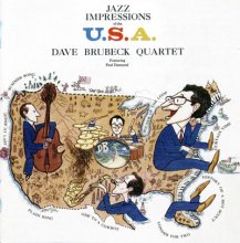 Jazz lmpressions of The U.S.A. - CD Cover - Gambit 